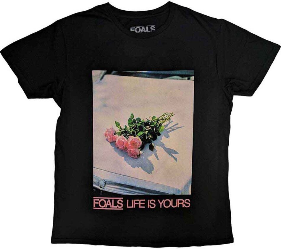 Foals Unisex T-Shirt - Life Is Yours (Black)