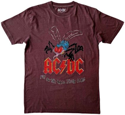 AC/DC Unisex T-Shirt - Fly On The Wall Tour