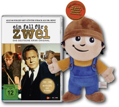 Ein Fall für Zwei - Alle 60 Folgen mit Günter Strack als Dr. Renz (+ Mainzelmännchen, Limited Edition, 23 DVDs)