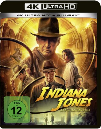 Indiana Jones und das Rad des Schicksals (2023) (4K Ultra HD + Blu-ray)