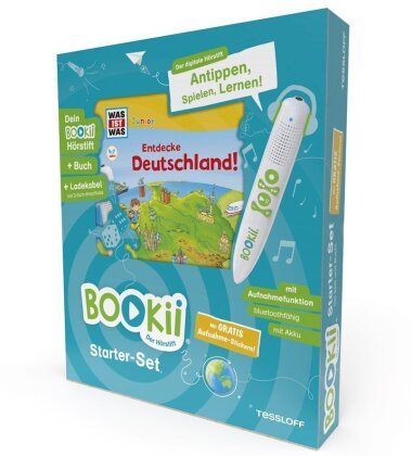 BOOKii® Starter-Set WAS IST WAS Junior Entdecke Deutschland!