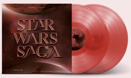 The City Of Prague Philharmonic Orchestra - Music From The Star Wars Saga (Transparent Red Vinyl, 2 LPs)