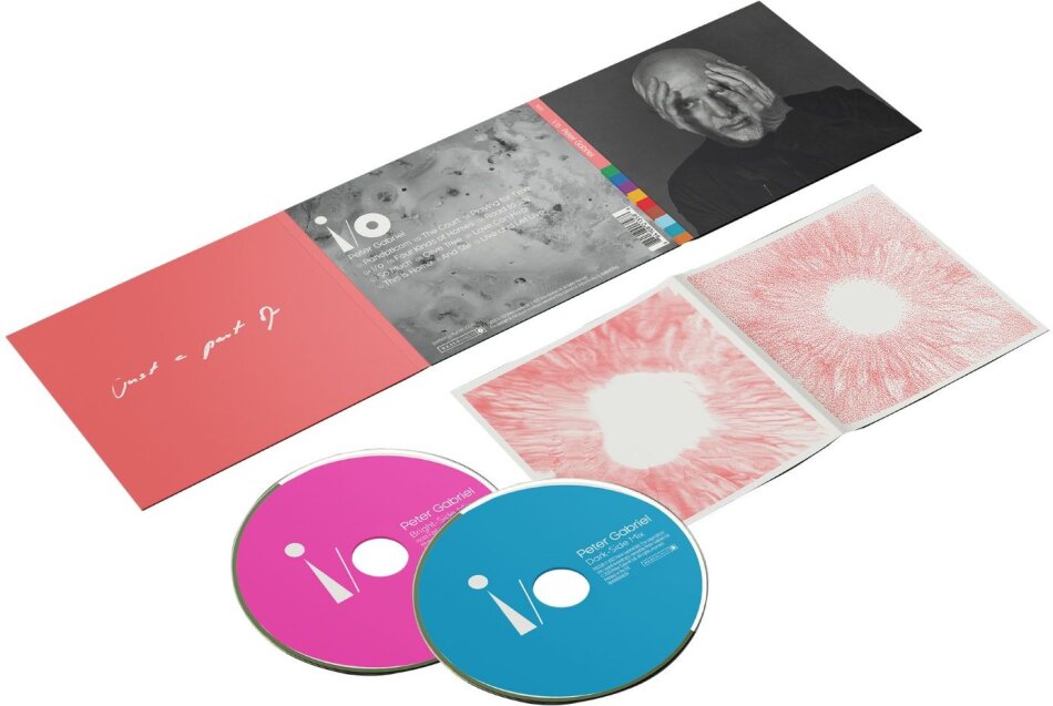 Peter Gabriel - I/O (CD 1: Bright Side Mix, CD 2: Dark-Side Mix, Blue & Pink, 2 CDs)