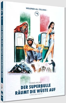 Der Superbulle räumt die Wüste auf (1978) (Cover C, Limited Edition, Mediabook, Blu-ray + DVD)