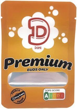 Dope Premium Smellproof Bags 130 x 90 x 60mm 50pcs