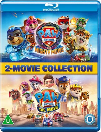 PAW Patrol: The Movie (2021) / PAW Patrol: The Mighty Movie (2023) - 2-Movie Collection (2 Blu-ray)