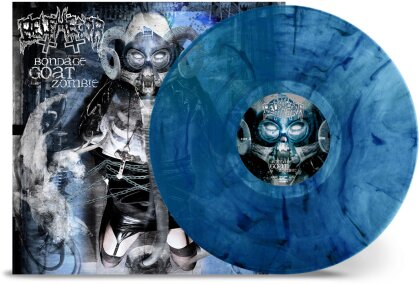 Belphegor - Bondage Goat Zombie (2023 Reissue, Nuclear Blast, Limited Edition, Blue-Black Marbled Vinyl, LP)
