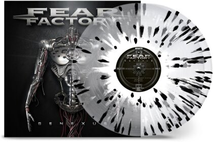Fear Factory - Genexus (2023 Reissue, Nuclear Blast, Limited Edition, Crystal Clear-Black White Splatter, 2 LPs)