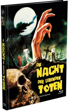 Die Nacht der lebenden Toten (1968) (Cover C1, Limited Edition, Mediabook, Uncut, Blu-ray + DVD)