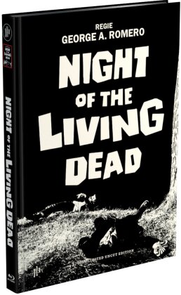 Die Nacht der lebenden Toten (1968) (Cover K, Limited Edition, Mediabook, Blu-ray + DVD)