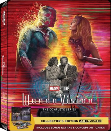 WandaVision - The Complete Series (Édition Collector, Steelbook, 2 4K Ultra HDs)