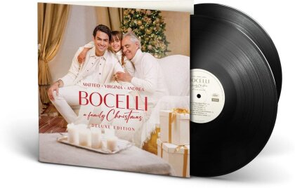 Andrea Bocelli, Matteo Bocelli & Virginia Bocelli - A Family Christmas (2023 Reissue, Deluxe Edition, 2 LPs)