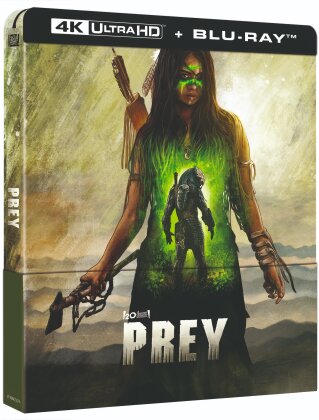 Prey (2022) (Edizione Limitata, Steelbook, 4K Ultra HD + Blu-ray)