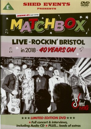 Matchbox - Live - Rockin' Bristol in 2018 - 40 Years On (Édition Limitée, DVD + CD)
