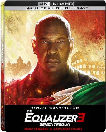 The Equalizer 3 - Senza tregua (2023) (Edizione Limitata, Steelbook, 4K Ultra HD + Blu-ray)