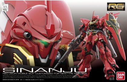 Real Grade - Sinanju - Gundam - 37.5 cm - 1/144