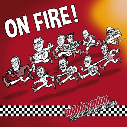 Rolando Random & The Young Soul Rebels - On Fire (Eco Vinyl, LP)
