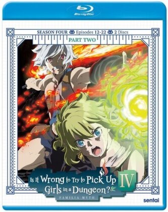 Is It Wrong to Try to Pick Up Girls in a Dungeon? IV - Familia Myth - Season 4 - Part 2 (2 Blu-rays)