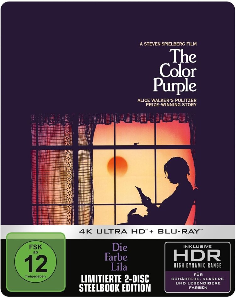 The Color Purple - Die Farbe Lila (1985) (Limited Edition, Steelbook, 4K Ultra HD + Blu-ray)