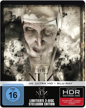 The Nun 2 (2023) (Limited Edition, Steelbook, 4K Ultra HD + Blu-ray)