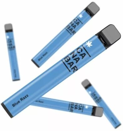 Canabar ~ Blue Razz (700) - E-Zigarette mit CBD und CBG
