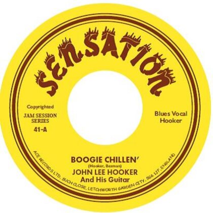 John Lee Hooker - Boogie Chillen / Boogie Chillen #2 (2023 Reissue, Ace Records, 7" Single)