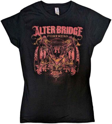 Alter Bridge Ladies T-Shirt - Fortress Batwing Eagle