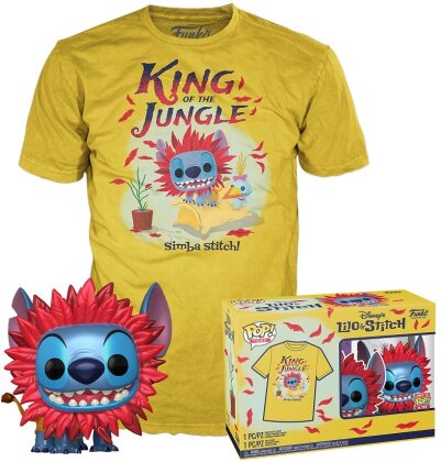 Disney: Funko Pop&Tee - Lilo & Stitch Costume - Simba Tg. S