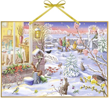 Adventskalender »Blüten im Schnee«
