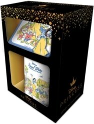 Disney - Snow White And The Seven Dwarfs (Pastel Princess) Mug Coaster Keychain Gift Set