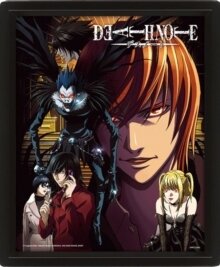 Death Note - Death Note (Connected By Fate) 3D Lenticular Poster (Framed)