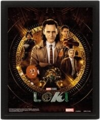 Loki - Loki (Glorious Purpose) 3D Print Framed