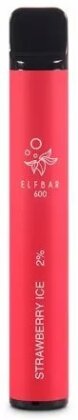 Elf Bar ~ Strawberry ICE (600) - E-Zigarette