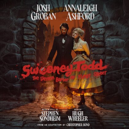 Josh Groban, Annaleigh Ashford & Stephen Sondheim (1930-2021) - Sweeney Todd - The Demon Barber Of Fleet Street - OC (2 CDs)