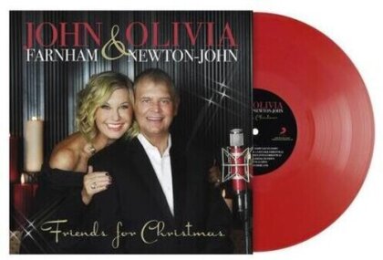 John Farnham & Olivia Newton-John - Friends For Christmas (2023 Reissue, Red Vinyl, LP)