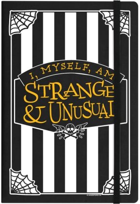 I, Myself, Am Strange & Unusual - A5 Hard Cover Notebook