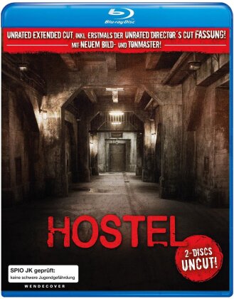Hostel (2005) (Director's Cut, Extended Edition, Uncut, Unrated, 2 Blu-rays)