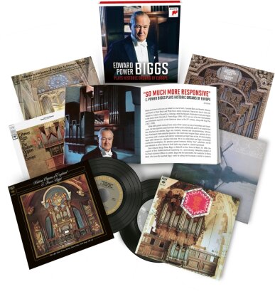 Edward Power Biggs - Plays Historic Organs Of Europe (6 CDs)