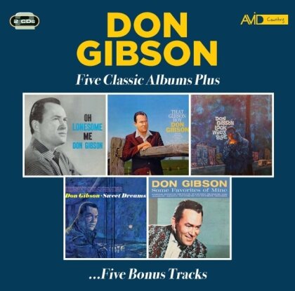 Don Gibson - Five Classic Albums Plus (Avid Jazz, 2 CDs)