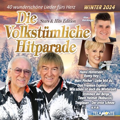 Die Volkstümliche Hitparade Winter 2024 (2 CD)