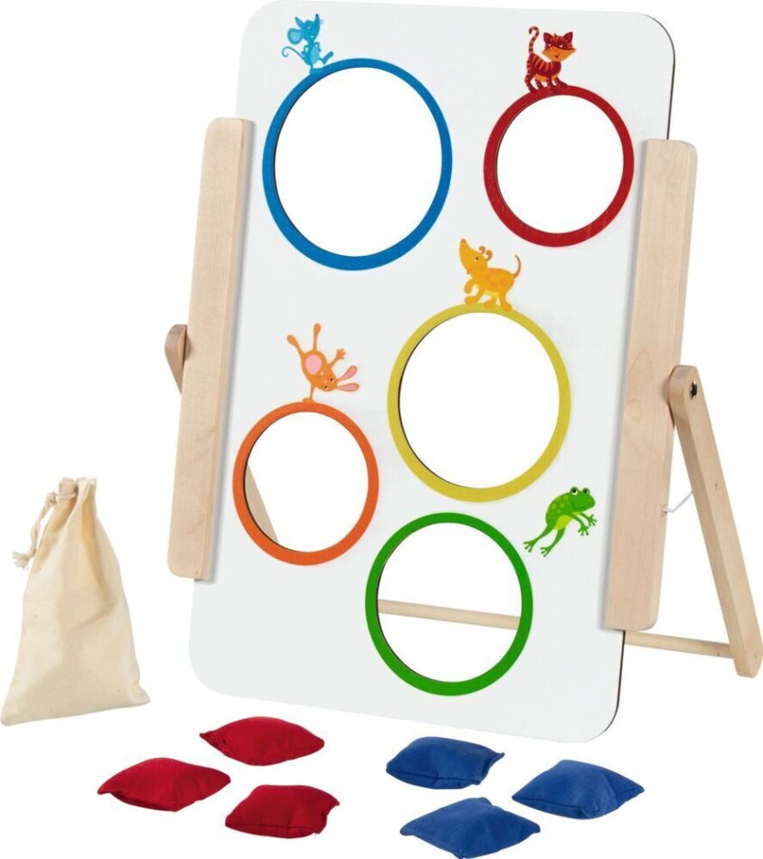 Zielwurfspiel für Klein und Groß - beidseitig bespielbar