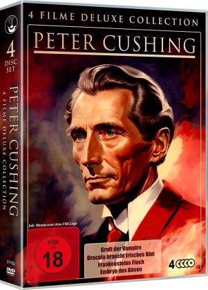 Peter Cushing - 4 Filme Deluxe Collection (4 DVDs)