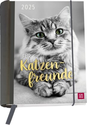 Buchkalender 2025 - Für Katzenfreunde