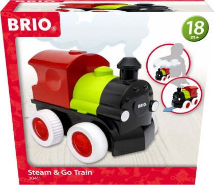 BRIO Push & Go Zug mit Dampf