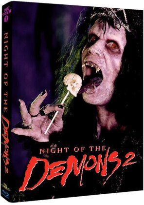 Night of the Demons 2 (1994) (Cover A, Limited Edition, Mediabook, 2 Blu-rays)