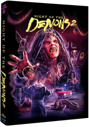 Night of the Demons 2 (1994) (Cover C, Édition Limitée, Mediabook, 2 Blu-ray)