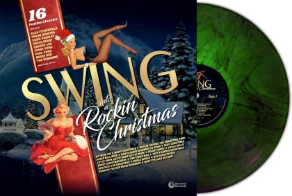 Swing Into A Rocking Christmas (Édition Limitée, Green Marble Vinyl, LP)