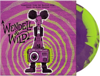 Bruno Coulais - Wendell & Wild - OST (LIME GREEN & VIOLET SWIRL VINYL, LP)