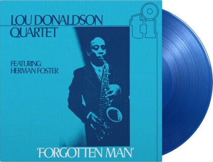 Lou Donaldson - Forgotten Man (2023 Reissue, Music On Vinyl, limited to 500 copies, TRANSLUCENT BLUE VINYL, LP)