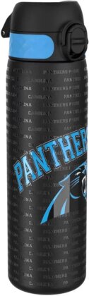 NFL - Carolina Panthers - Auslaufsichere schlanke Wasserflasche, Edelstahl, 600ml